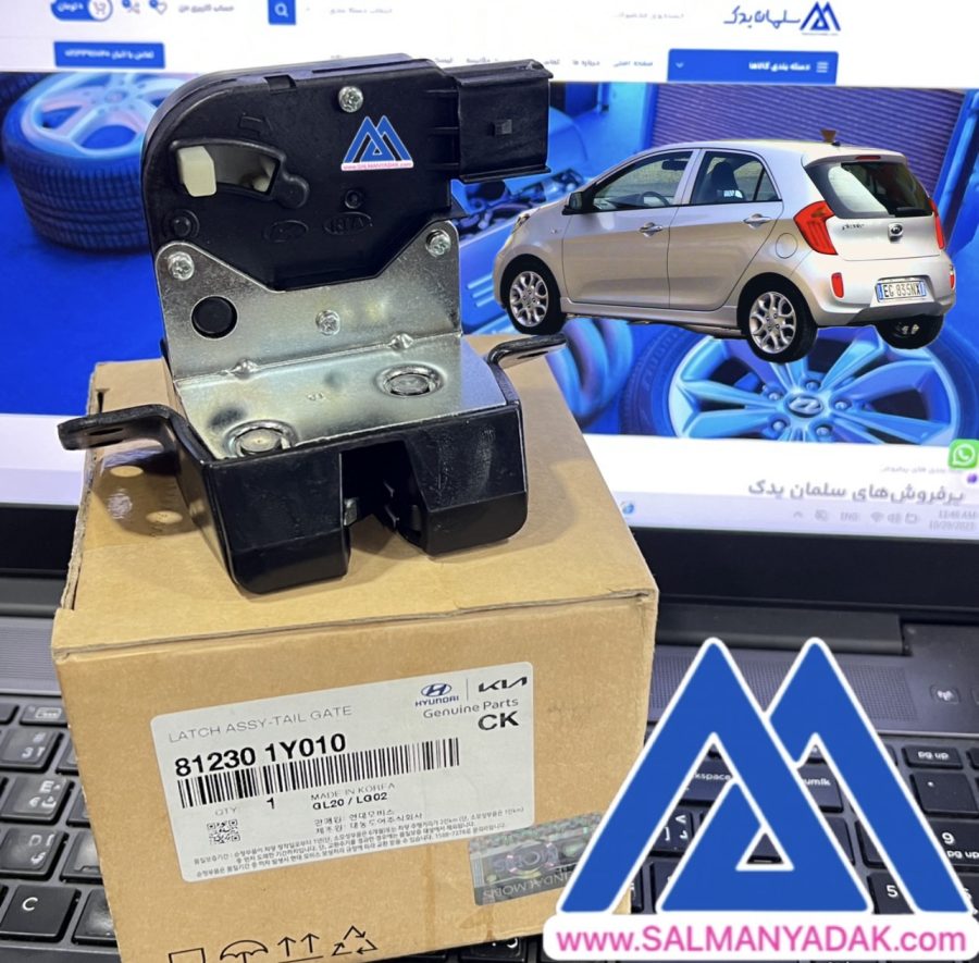 Boot Trunk Lock 812301Y010 81230-1Y010 For Hyundai ضامن و عملگر قفل در عقب کیا پیکانتو اصلی 812301Y010