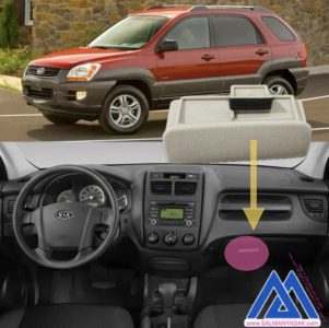 دستگیره درب کیا اسپورتیج 2005 2010 845601F000EZ