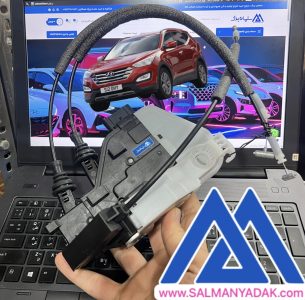 مکانیزم قفل درب راننده سانتافه IX45 جلو چپ 813102W000