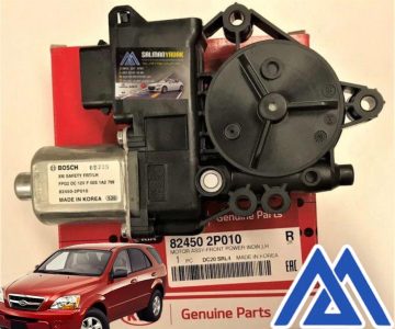 موتور شیشه بالابر کیا سورنتو BL اصلی 824502P010