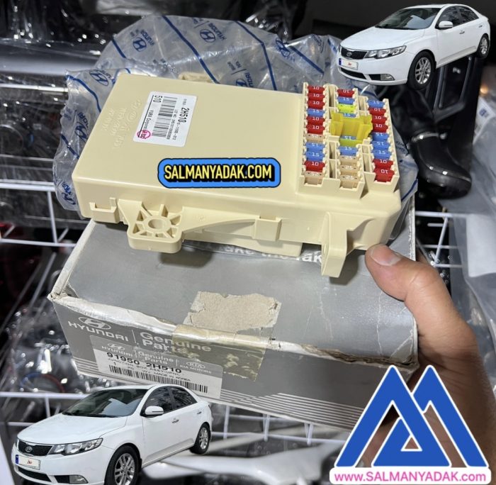 جعبه فیوز کیا سراتو سایپایی اکبند اصلی جنیون 919502H510 جعبه فیوز کیا سراتو سایپایی اکبند اصلی جنیون 919502H510
